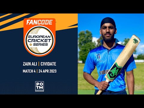 POTM: Z.Ali - ALB vs CIV | Highlights | FanCode ECS Milan | 24 Apr 2023 | ECS23.241