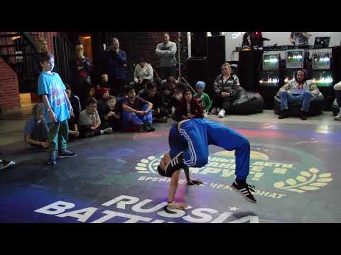 breakdance kids - bboy Алеша vs Lil Kirill - ВДВ круг | Russia Battle Pro 2018
