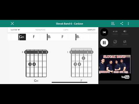 Slovak Band 6 - Cardase cover akordy