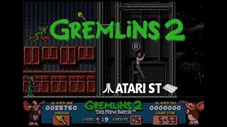 Gremlins II : The New Batch - Atari ST (1990) longplay