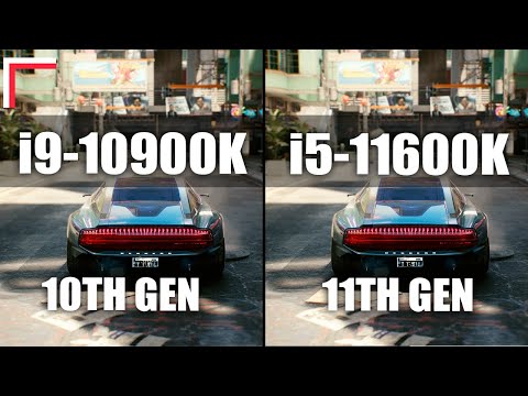 Intel Core i9-10900K vs Intel Core i5-11600K — Test in 10 Games! [1080p, 1440p]