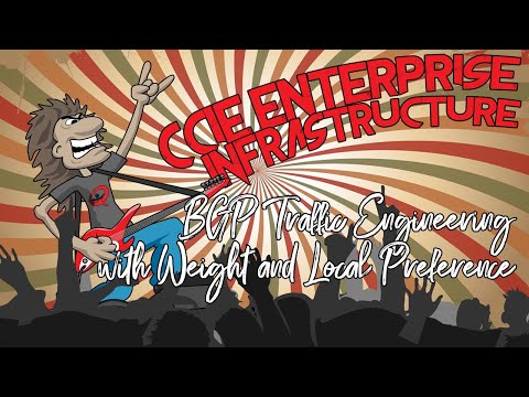 CCIE Enterprise Infrastructure Lesson 55 - BGP Traffic Engineering with Weight and Local Preference