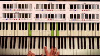How to play: Have a little faith in me - John Hiatt. ORIGINAL Piano lesson. Tutorial Piano Couture.