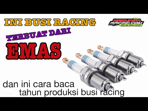 BUSI RACING TERBUAT DARI EMAS || REVIEW BUSI NGK COMPETITION