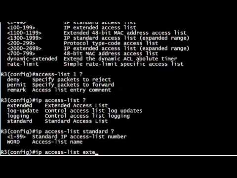 CCNA Free ACL Boot Camp (7/13): Named ACLs