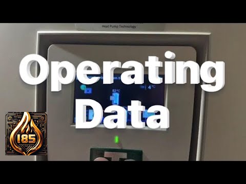 CTC - Operating data screen #heatpump #ctc #info