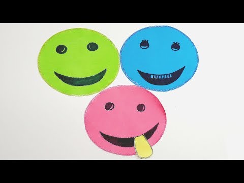 DIY Emoji Easy Paper Craft- Jarine's Crafty Creation Video