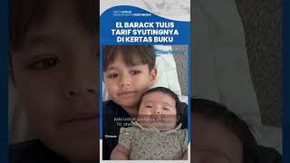 El Barack Tulis Tarif Syutingnya Sendiri di Kertas Buku, Diberi Judul "El Barack Price for Shooting"