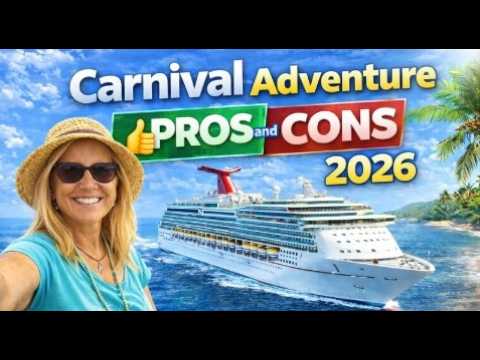 FAIL? Carnival Adventure - PROS and CONS and SHIP REVIEW! 2025