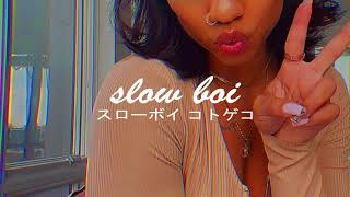 belly - zanzibar ft juicy j (slowed + reverb)【スローボイ コトゲコ】