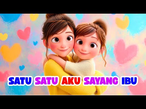 Satu Satu Aku Sayang Ibu ❤️❤️ Lagu Anak Indonesia Populer 2025