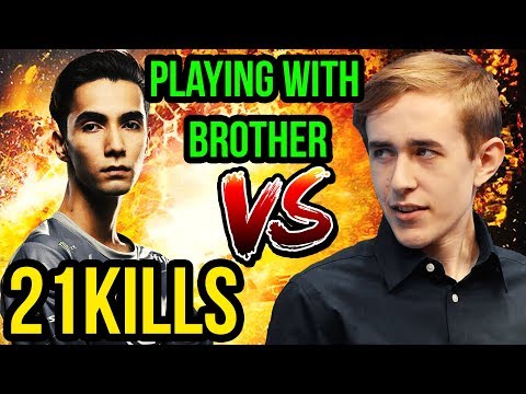 Evil Geniuses Sumail Tinker Mid vs CCnC Mirana - Playing With his Brother Yawar - Dota 2 7.18