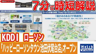 KDDI  ローソン「ハッピーローソンタウン池田伏尾台店」オープン【法林岳之のケータイしようぜ!!／865／2026年6月19日公開】