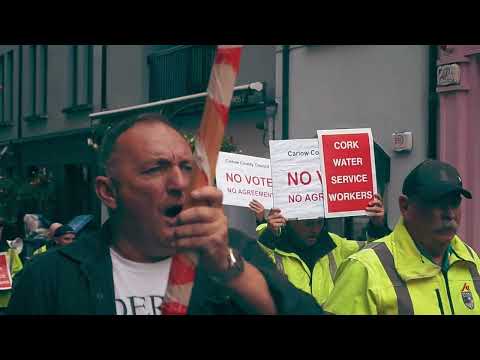 Water Workers Protest