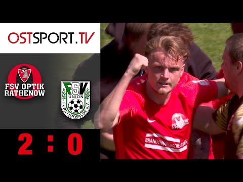 Rathenow schafft Sensation gegen Union! Optik Rathenow - Fürstenwalde 2:0 | Regionalliga Nordost