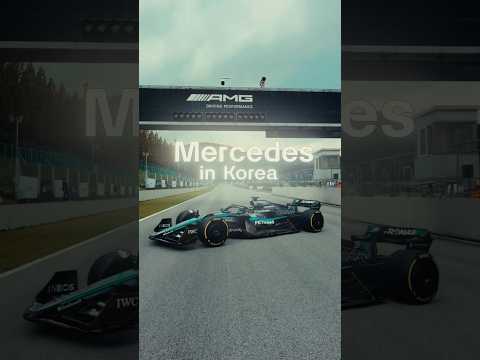 Korea has all types of Mercedes! Even F1 cars!