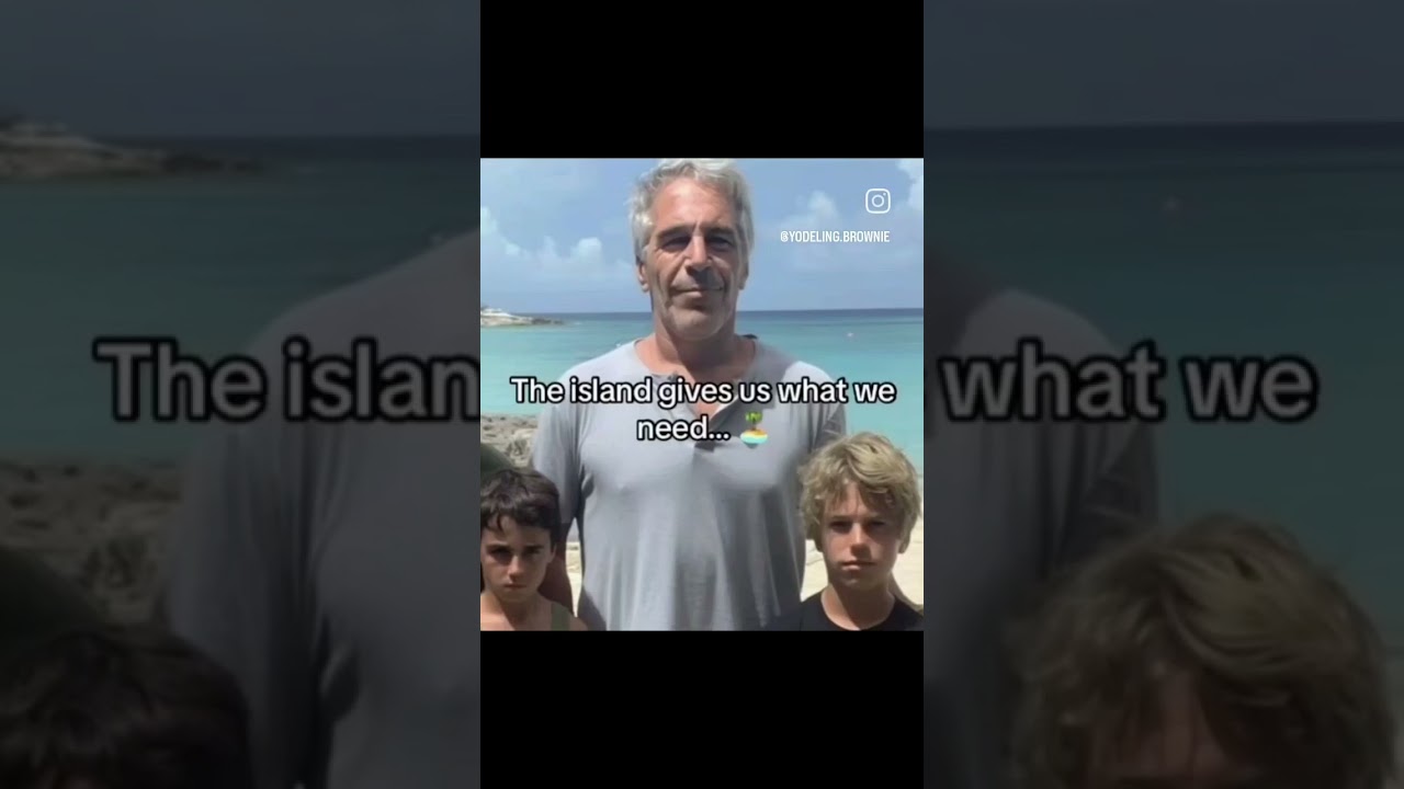 Jeffrey Epstein Island #island #kids #meme