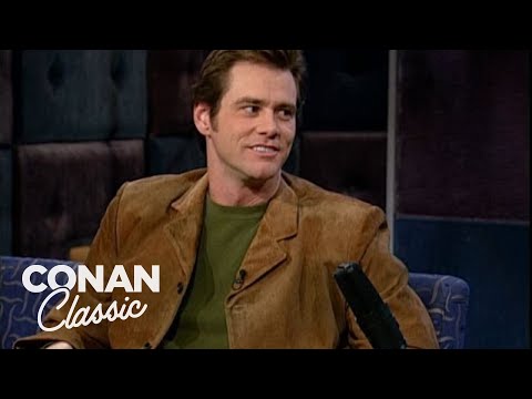 ジム・キャリー、コナンの自伝に出演 - "Late Night With Conan O'Brien" (Jim Carrey Stars In Conan’s Biopic - "Late Night With Conan O'Brien")