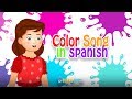 Spanish Color song + Learn English and Spanish Colors | Nursery Rhymes by EFlashApps