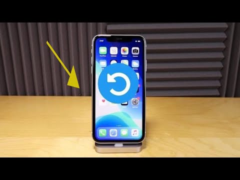 How to Hard Reset iPhone X,XR,Xs,Xs Max,11,11 Pro,11 Pro Max