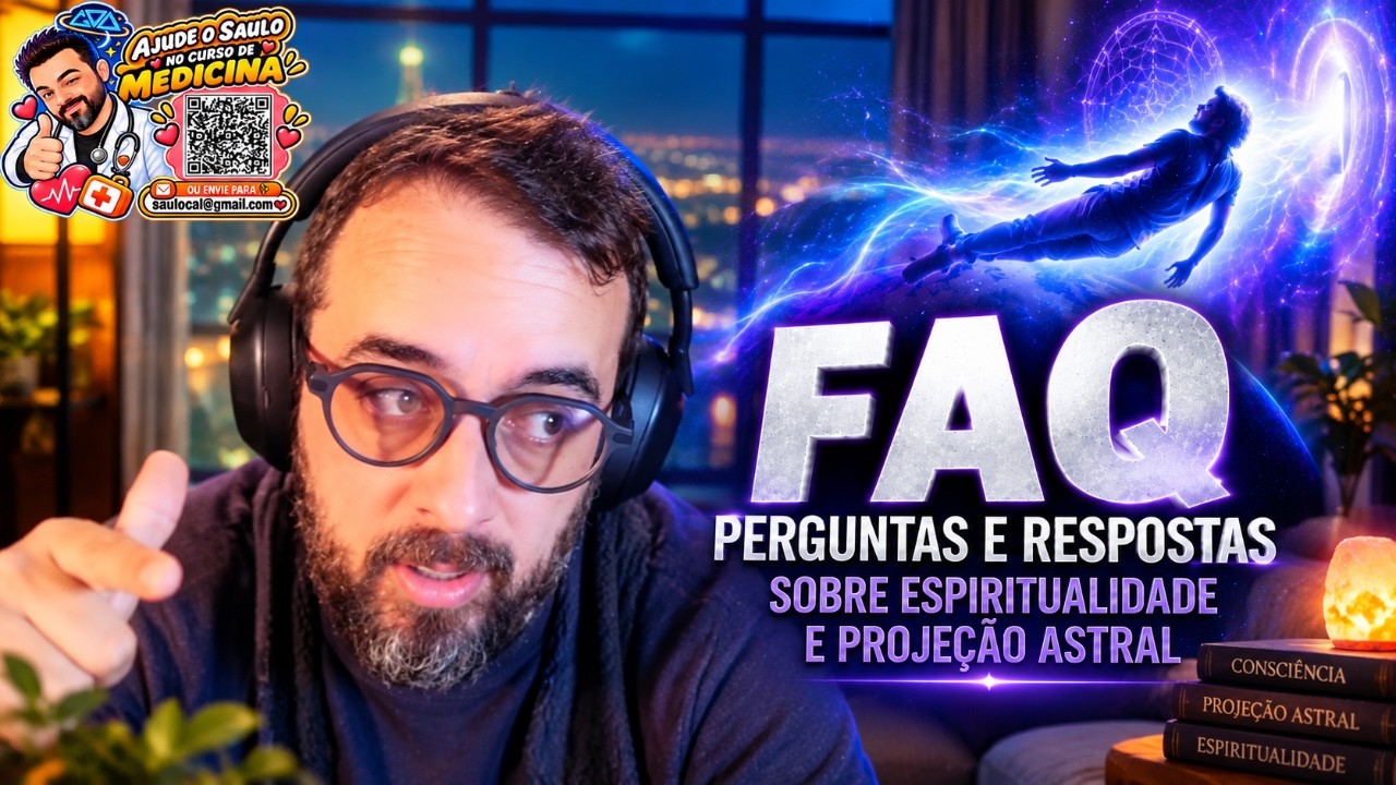 FAQ 1491- PERGUNTAS E RESPOSTAS SOBRE PROJEÇÃO ASTRAL E ESPIRITUALIDADE