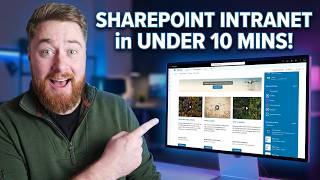 SharePoint Intranet Setup in UNDER 10 Minutes! - No Experience Needed