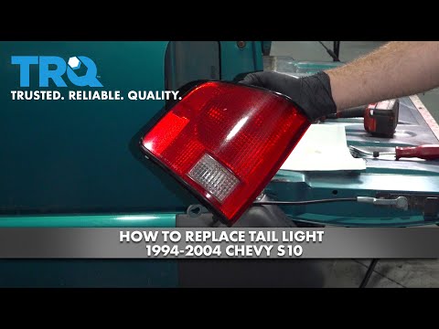 How to Replace Tail Light 1994-2004 Chevrolet S10