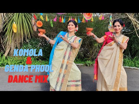 Bengali Dance Mix- Komola x Genda Phool | Dancerianss Bangla Inspired Mashup