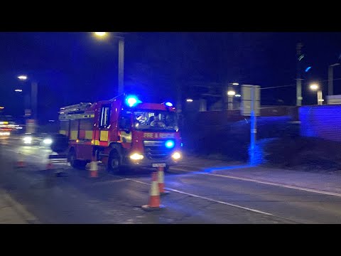 Chorley Fire Station’s First Pump Responding RAPIDLY - Lancashire Fire and Rescue Service