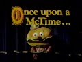 1982 McDonalds Commercial Once Upon A McTime