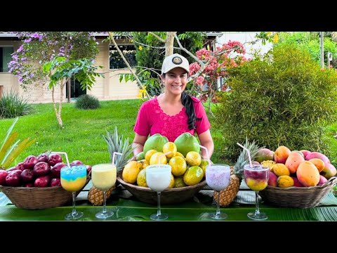 The best non-alcoholic drinks for your New Year's Eve with family, made with fresh fruit.