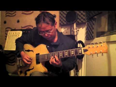 Limelight by Charlie Chaplin (Chet Atkins based arrangement), Ric Ickard, 7 string guitar
