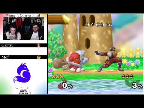 Florida Melee Circuit Finals - MOF (Ice Climbers) Vs Gahtzu (Falcon) - Top 16