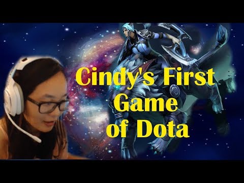WORST Dota 2 Player EVER! Cindy's First Time