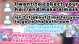 Vivi Tries the Gross Comment Championship with Lamy w【Hololive Clip】
