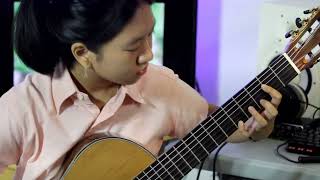 Download lagu Bengawan Solo - Classical guitar cover by Graciella Endhita mp3