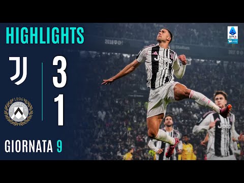 Video highlights della Juventus vs Udinese (3 a 1) - Giornata 9 - Fantacalcio e fantamedie