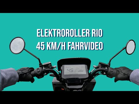 Fahrvideo GreenStreet Elektroroller Rio 2000 W