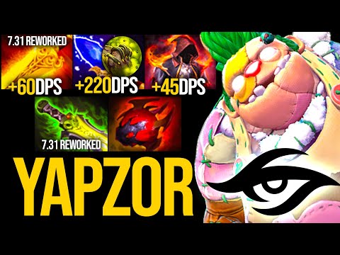 Crazy AoE Burn Damage!!! 7.31- Secret.YapzOr Pudge with Magical Build | Pudge Official
