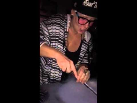 Liquid nitrogen bitches brew cocktail