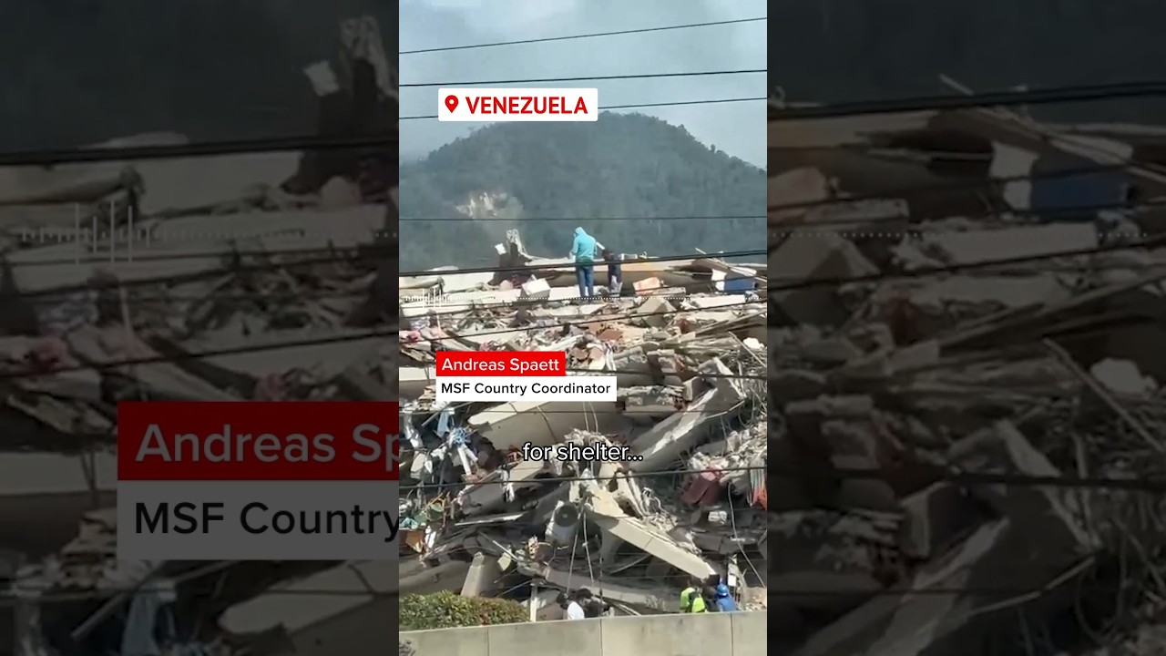 MSF provides support after double earthquake in Venezuela