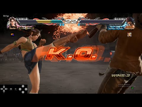 Tekken - Fixer[Julia] vs Huevos Rancheros[Miguel] - Part 1