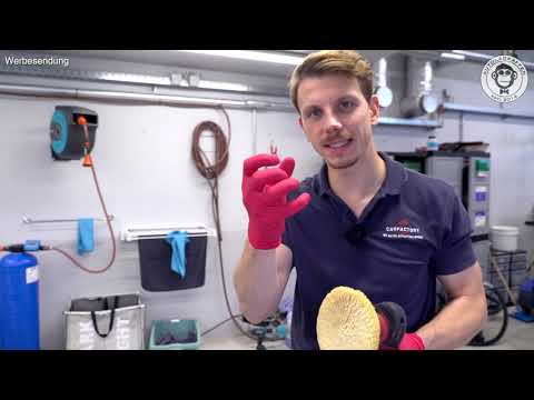 Auto polieren mit Lammfell und Rotationspoliermaschine I Starke Kratzer entfernen I AUTOLACKAFFEN