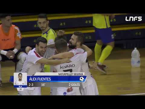 Gol Álex Fuentes (2-3) Gran Canaria - Naturpellet Segovia. J24, 1Div. LNFS