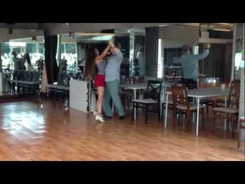 Sveta is a Beginner, dances Foxtrot after 20 lessons in 4 months