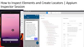 How to  Inspect Elements and Create Locators | Appium Inspector Session