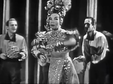 Carmen Miranda sings typical Brazilian Samba