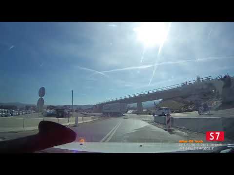 S7 (Zakopianka) Przejazd przez budowany odcinek III Skomielna Biała - Zabornia (DK47)firma Salini