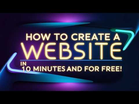 2024! How to create a website in 10 minutes and for free!