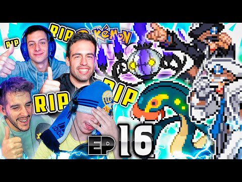 *ESTE* COMBATE DOBLE es INFERNAL 😈 (muchas RIPs) 😂  - Pokémon B/N Tetralocke 2 #16